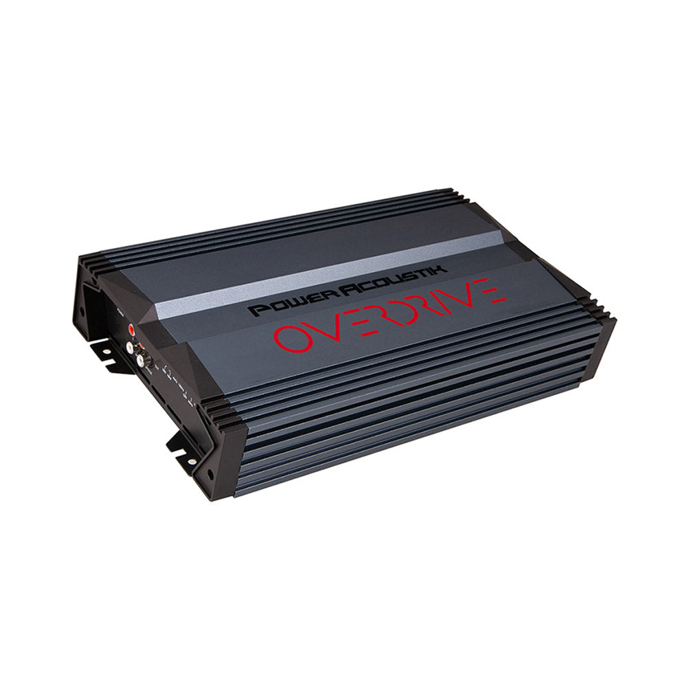 Power Acoustik OD1-1500 1500W Max Monoblock Class A/B Car Amplifier with Bass Remote - High Power Audio for Car Stereo Systems, Subwoofers, and Bass Boost Applications