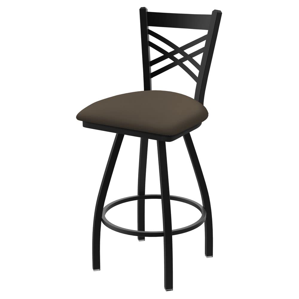 Holland Bar Stool Co. XL 820 Catalina Swivel Bar Stool in Canter Earth - Heavy Duty Counter Height Stool for Kitchen Island, Bar, and Restaurant Use