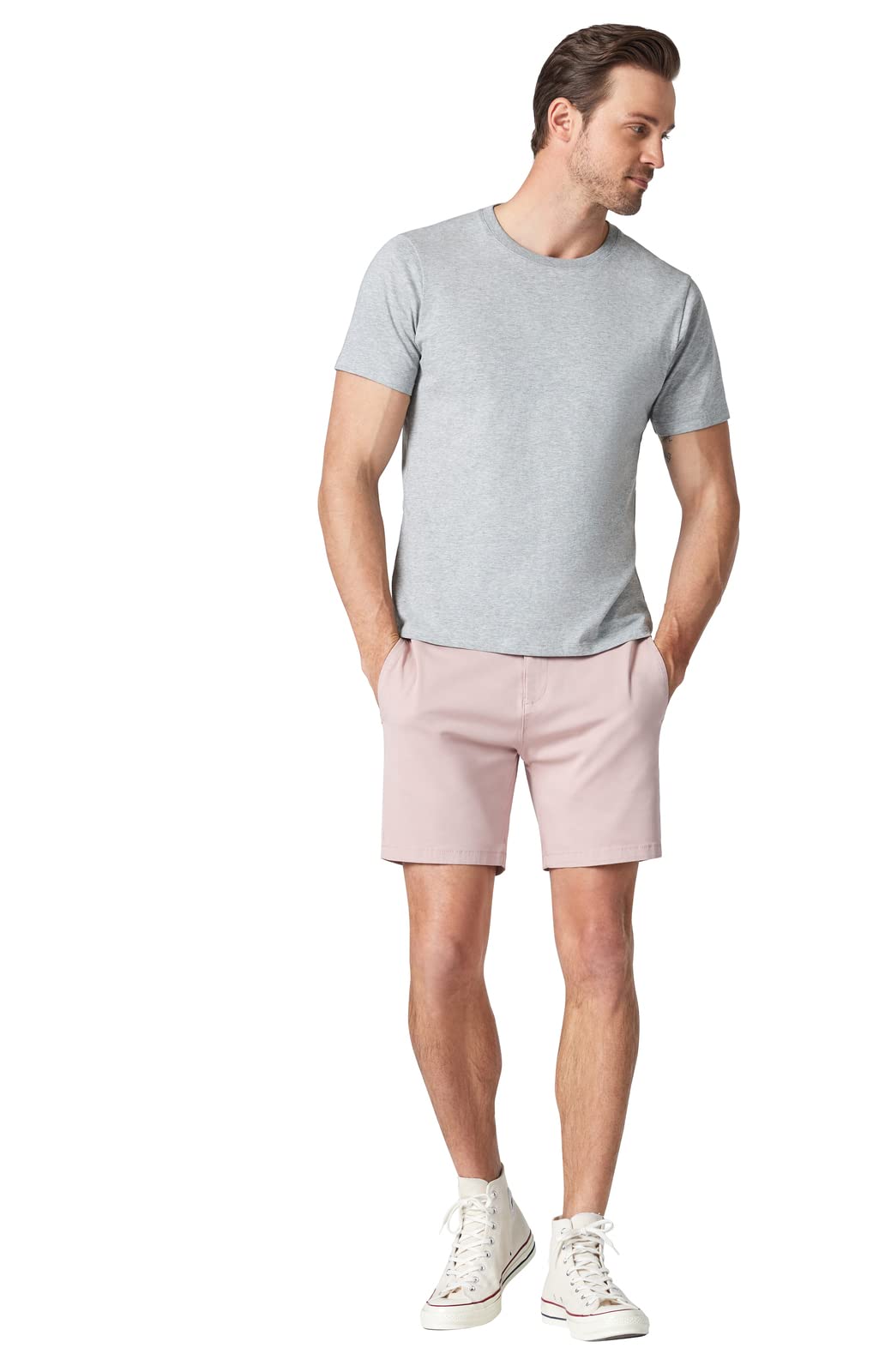 Mavi Justin Mid Rise Men's Shorts - Comfortable & Stylish Casual Wear for Summer, Travel, and Outdoor Activities