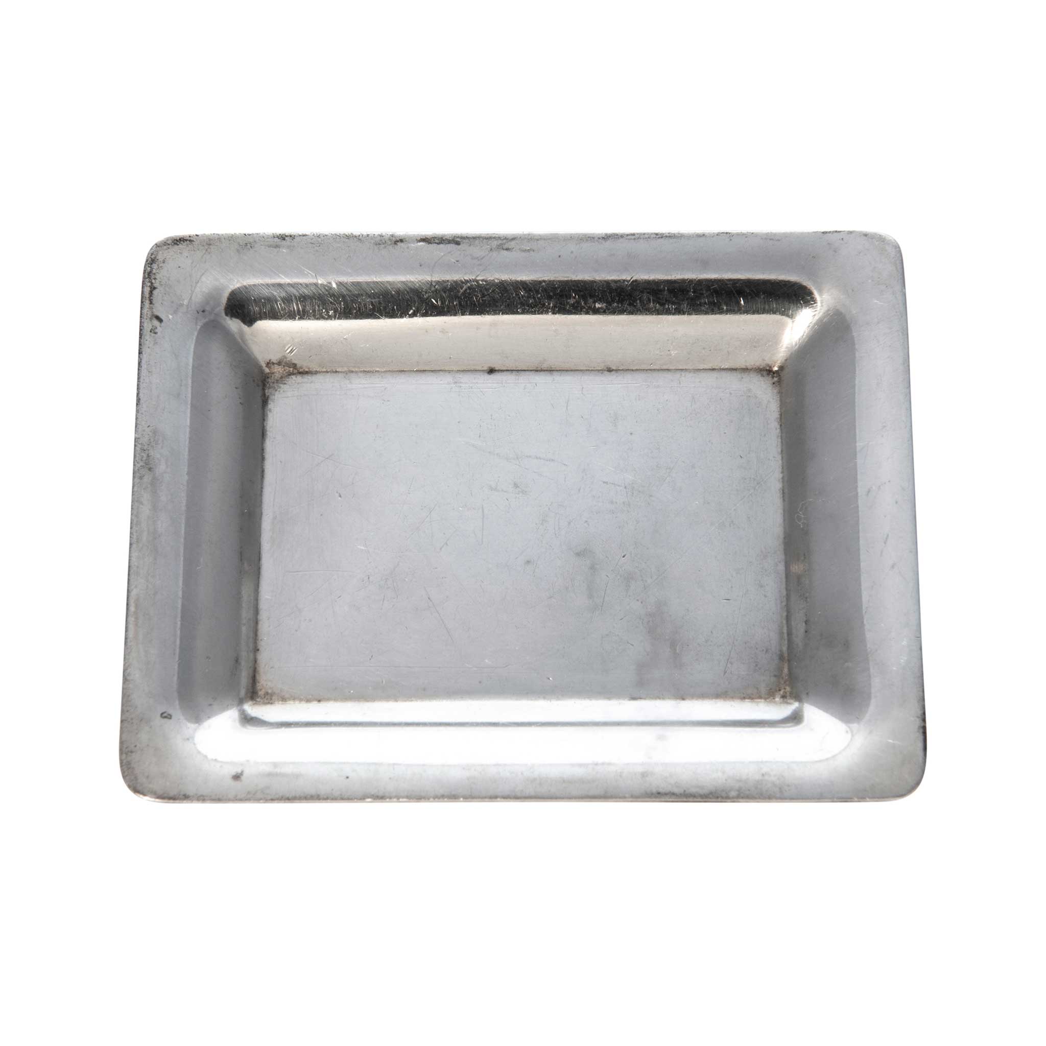 Vintage Sterling Silver Rectangular Nut Dish - Elegant Serving Tray for Nuts, Candy & Appetizers - Perfect for Parties, Weddings & Home Decor