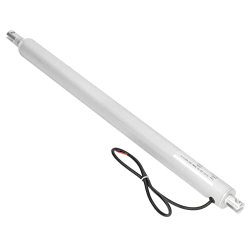 24V DC Mini Electric Actuator with 250mm Aluminum Pin & Dual Supports - Perfect for Electric Folding Beds, Adjustable Furniture, and Home Automation Systems