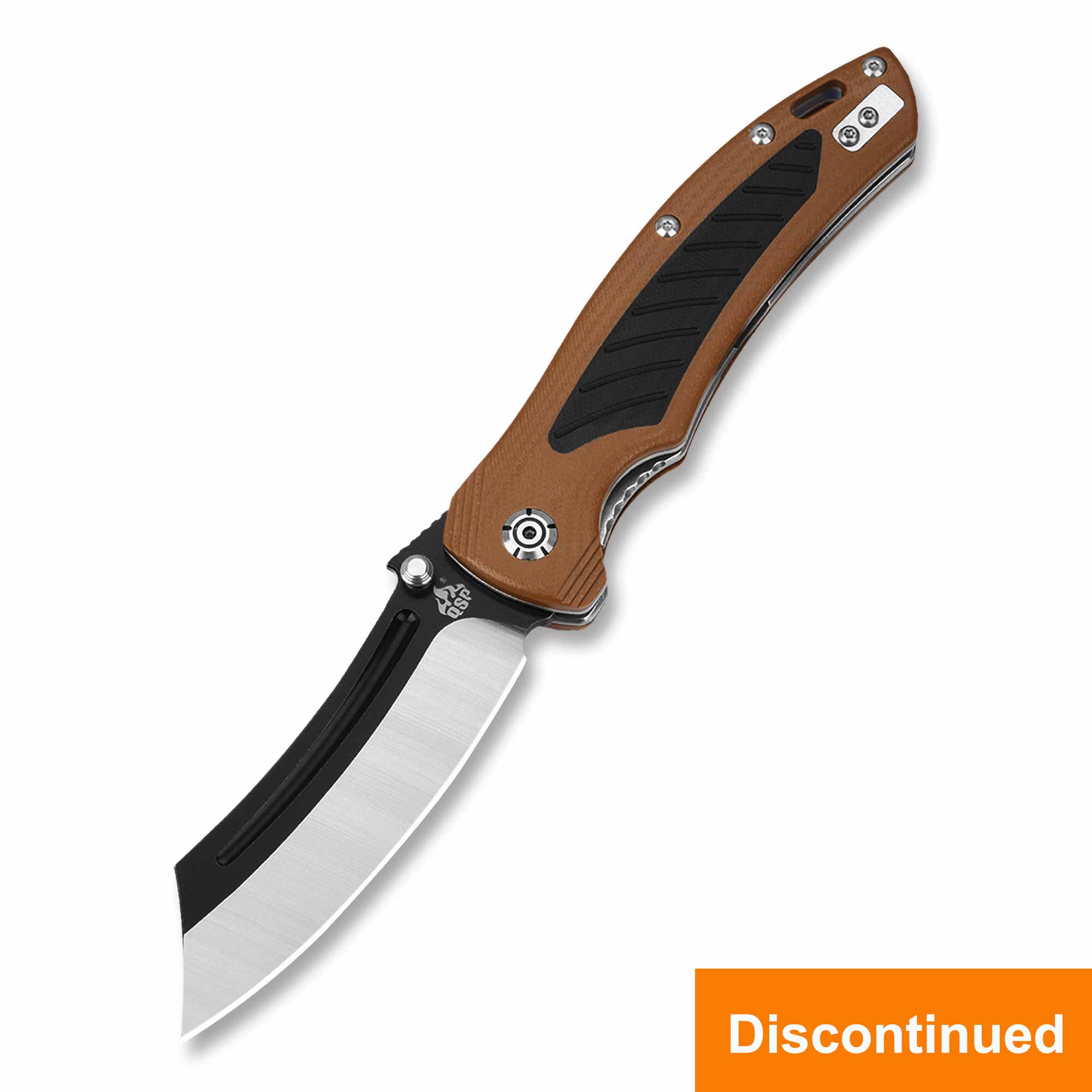 QSP Platypus Liner Lock Folding Pocket Knife - Premium Sandvik 14C28N Steel Blade, Durable G10 Handle with Titanium Backspacer - EDC, Camping, Hiking & Outdoor Survival Tool