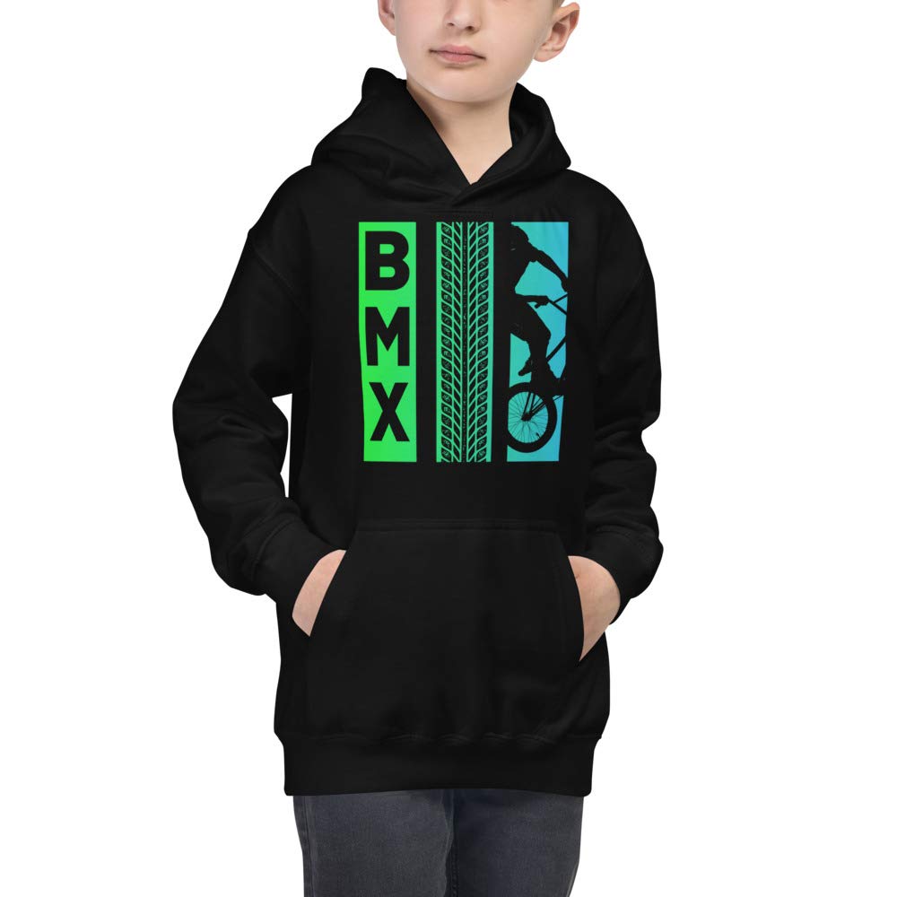 Kids BMX Hoodie - Breathable & Durable BMX Racing Jacket for Boys & Girls - Perfect for BMX Racing, Bike Riding & Outdoor Sports