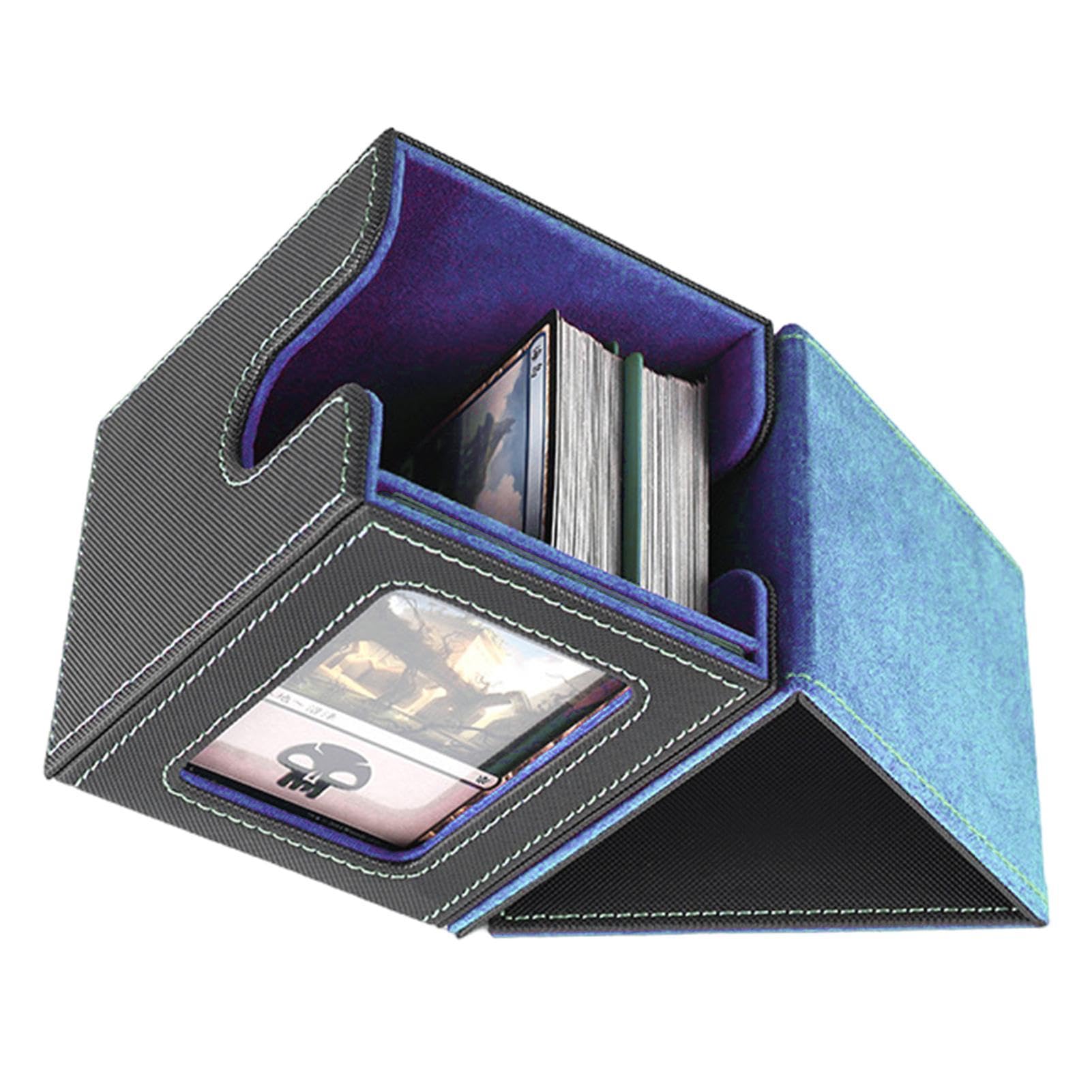 Premium Commander Card Box with Magnetic Closure - Durable Deck Display & Organizer for MTG, Pokemon, and Trading Cards | Perfect for Game Nights, Collectibles Storage, and Gift Packaging