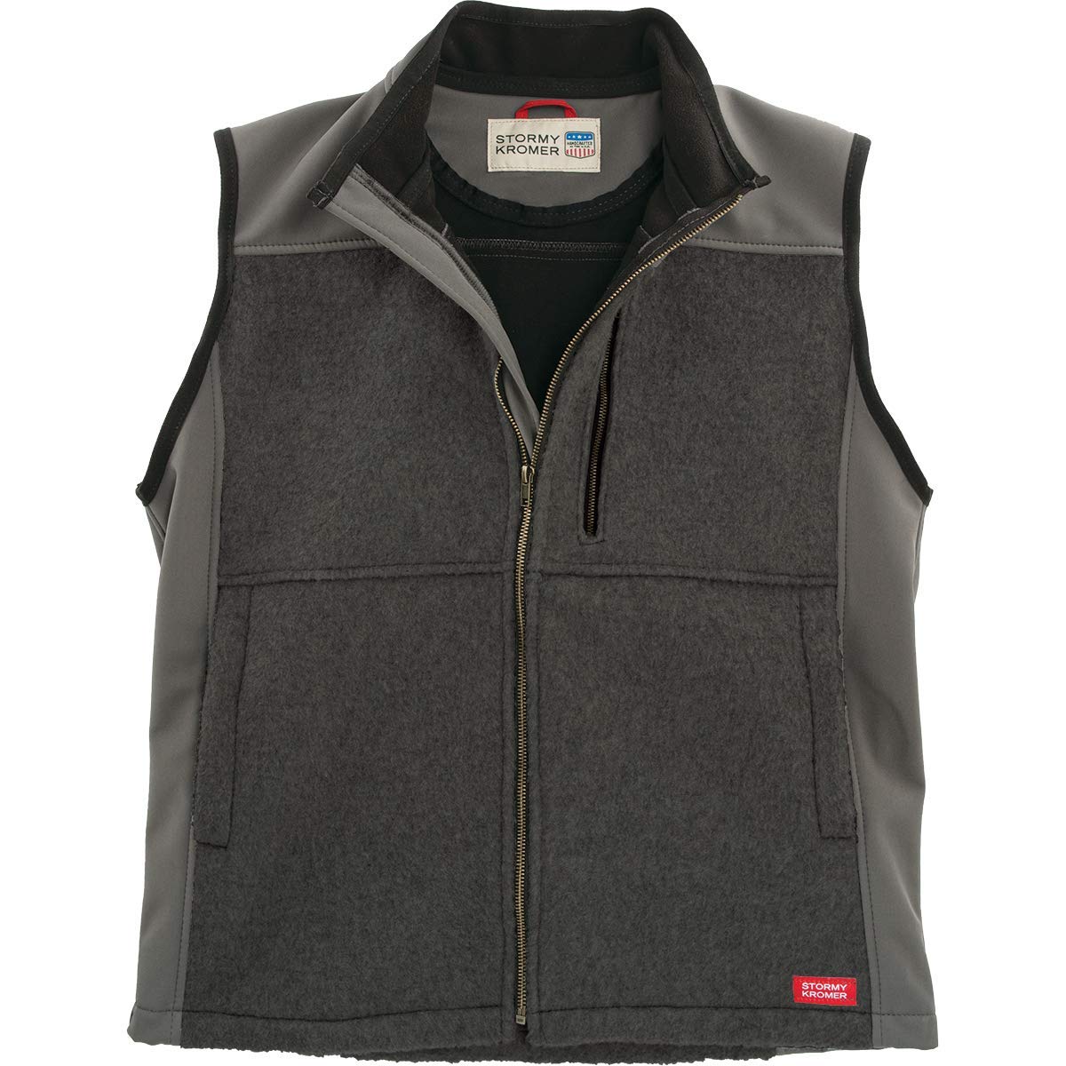 Stormy Kromer Men's The Barrier Vest - Waterproof Outdoor Work Vest for Hunting, Fishing & Casual Wear - Durable Men's Outerwear for All Seasons