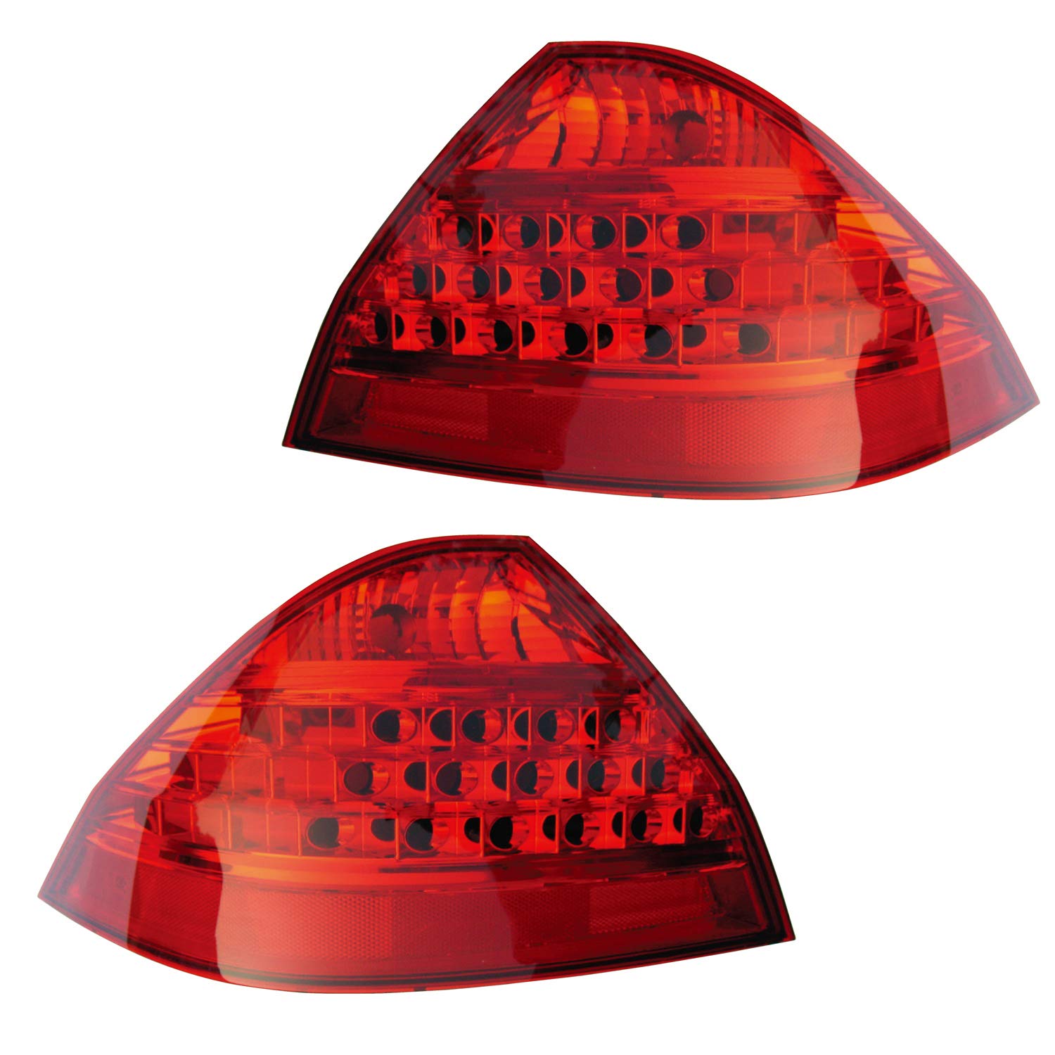 06-07 Honda Accord Sedan LED Tail Lights Pair - Left Driver & Right Passenger Side Replacement Lamps - Enhance Visibility & Style for Night Driving & Car Customization