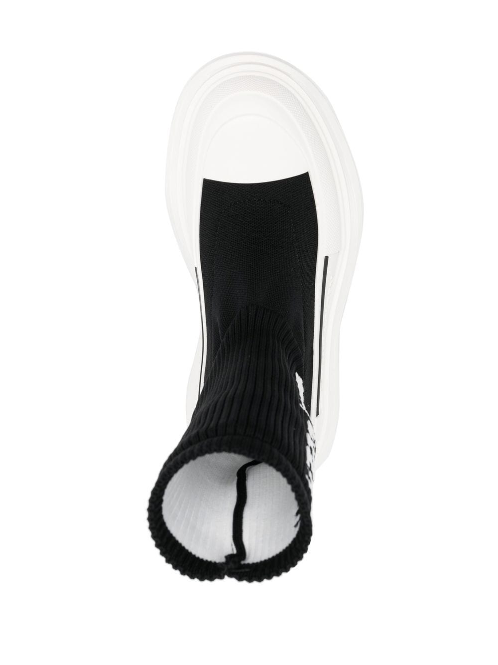 Alexander McQueen Black Leather Sneakers for Men & Women - Luxury Fashion Shoes for Casual Wear & Street Style