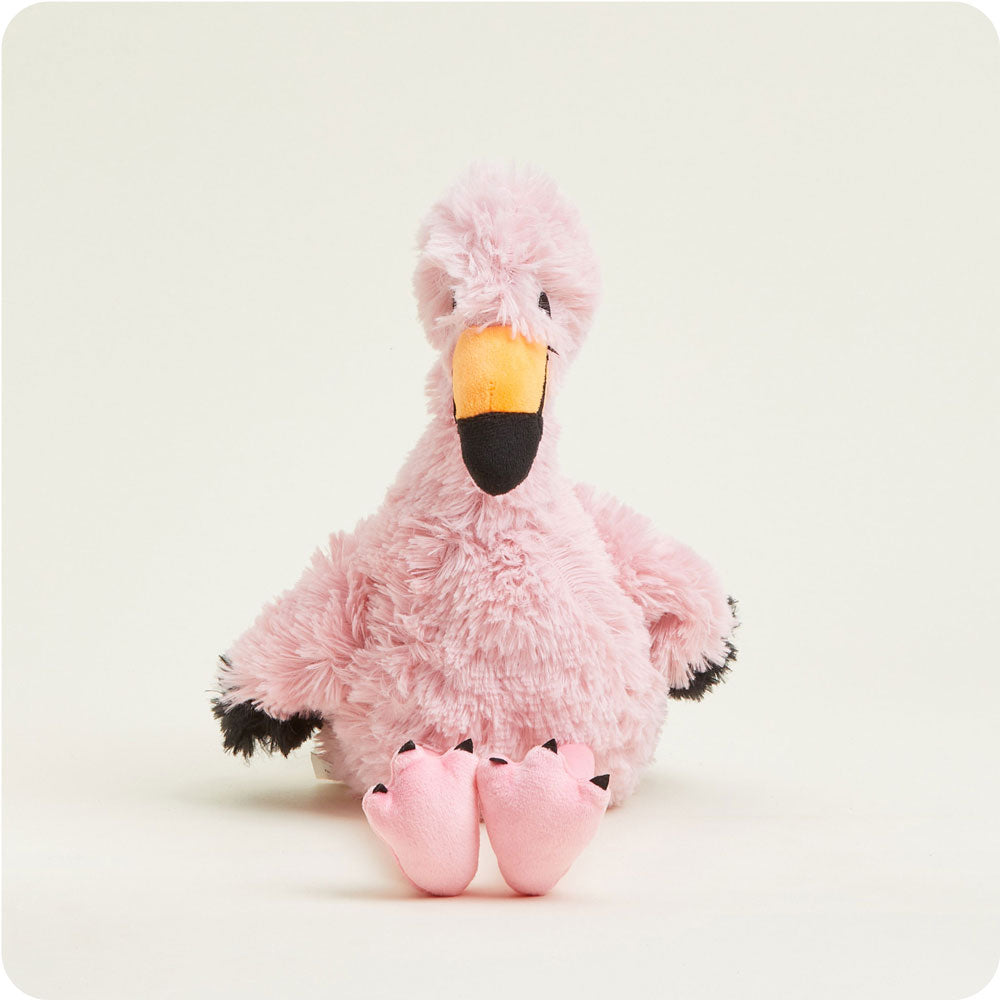Flamingo Plush Warmies - Soft Microwaveable Heating Pad for Pain Relief & Comfort - Perfect for Kids, Adults, Cold Weather & Stress Relief