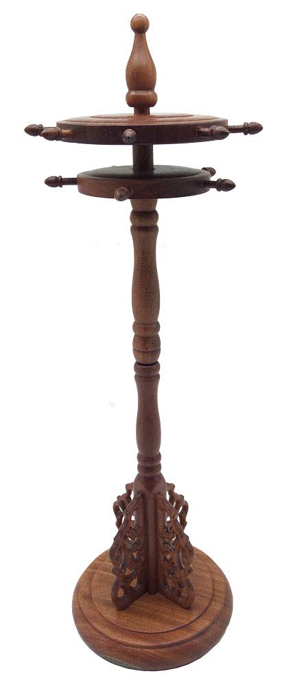 Premium Rosewood Calligraphy Brush Holder - Chinese & Japanese Ink Brush Hanger for Artists (BrushhangerZL) - Perfect for Calligraphy, Painting & Home Decor Display