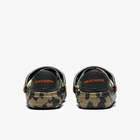 Skechers Camo Aqua Swirl Swifters II Water Sandals for Women - Lightweight Quick-Dry Beach Shoes for Walking, Pool & Outdoor Activities