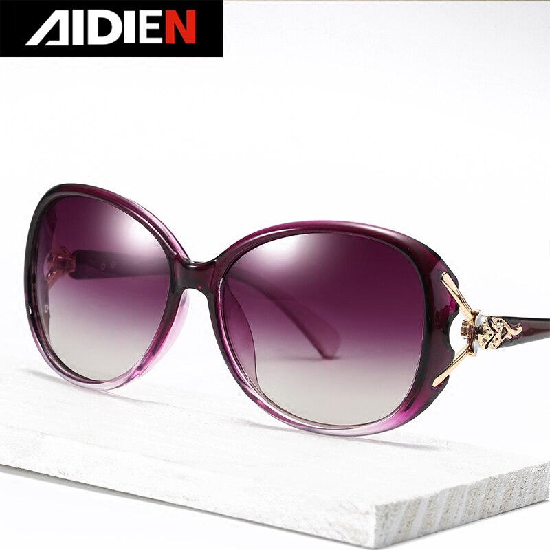 Aidien Women's Oval Sunglasses with Full Rim Polycarbonate Frames - UV Protection Reading Glasses (Style 8842) for Driving, Reading & Outdoor Activities