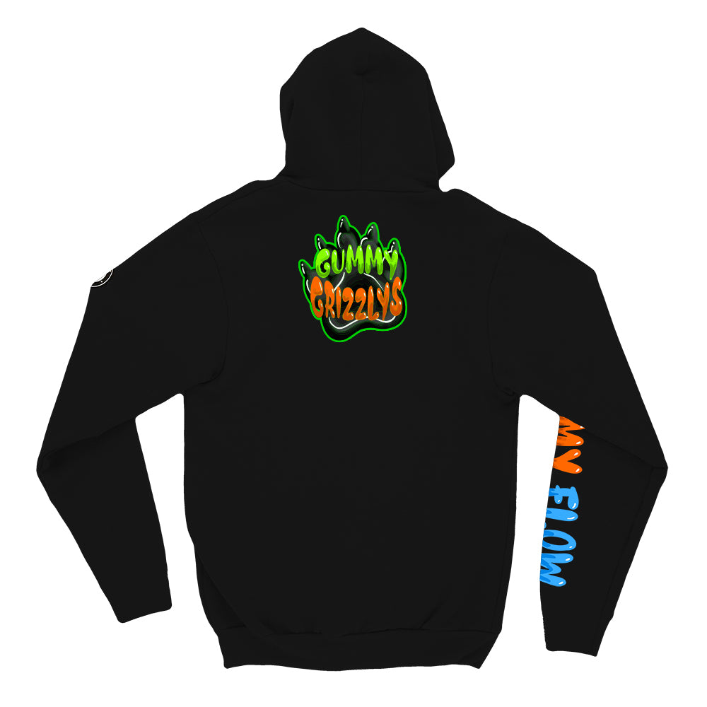 Grizzly Gummy Bear Hoodie for Youth & Adults - Soft Unisex Pullover Sweatshirt - Perfect for Casual Wear, Outdoor Activities & Street Fashion