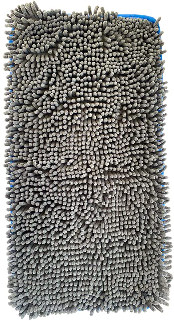Mach 2 Speed Car Wash Microfiber Towel - Ultra Absorbent Quick Dry Auto Detailing Towel for Car Washing, Drying & Polishing - Perfect for Auto Shine, RV Cleaning & Motorcycle Care