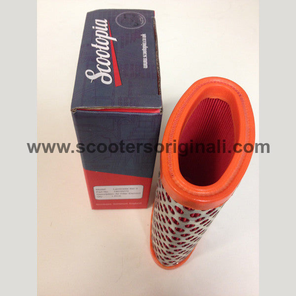 Lambretta Air Filter for Series 3, GP, DL & Early Serveta Scooters - High Performance Free Flow Replacement Part - Perfect for Vintage Scooter Restoration & Performance Upgrades