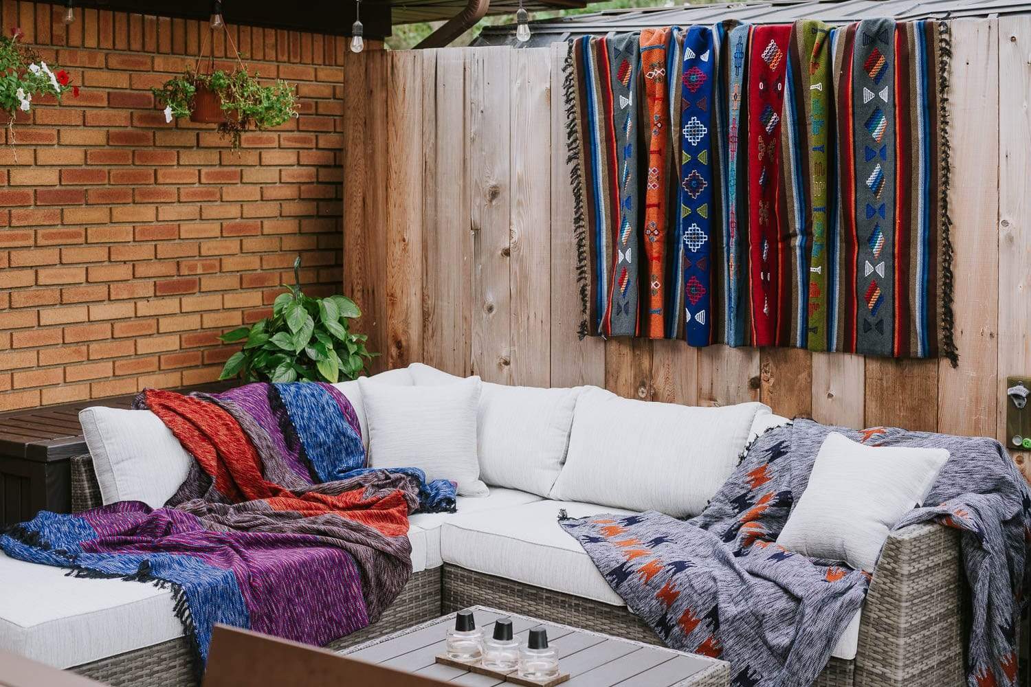 Handmade Himalayan Hand-Dyed Wool Blanket - Premium Artisan Throw for Sofa, Bed & Home Decor - Cozy & Stylish Living Room Accessory