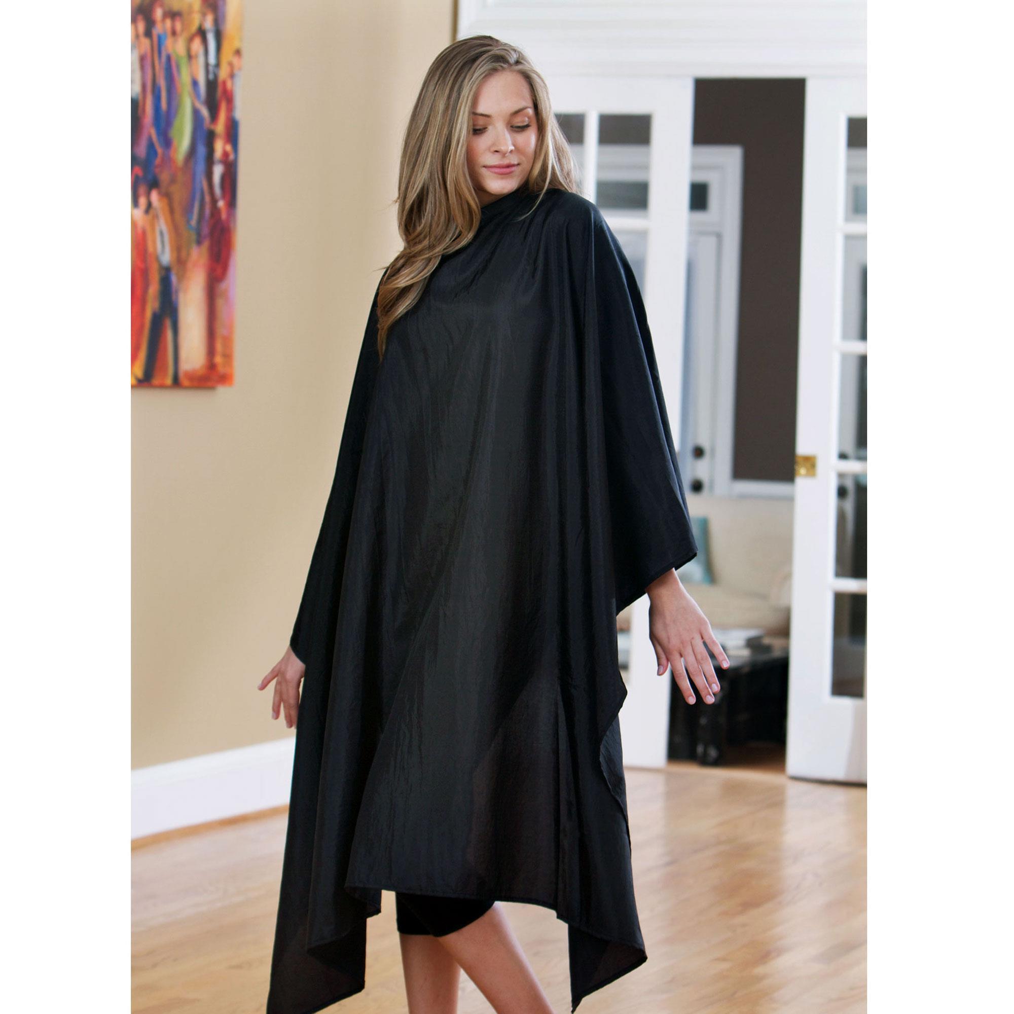 Betty Dain Super Size Styling Cape - Professional Salon Hair Cutting Cape with Extra Coverage - Perfect for Hairdressers, Barbers & Home Haircuts