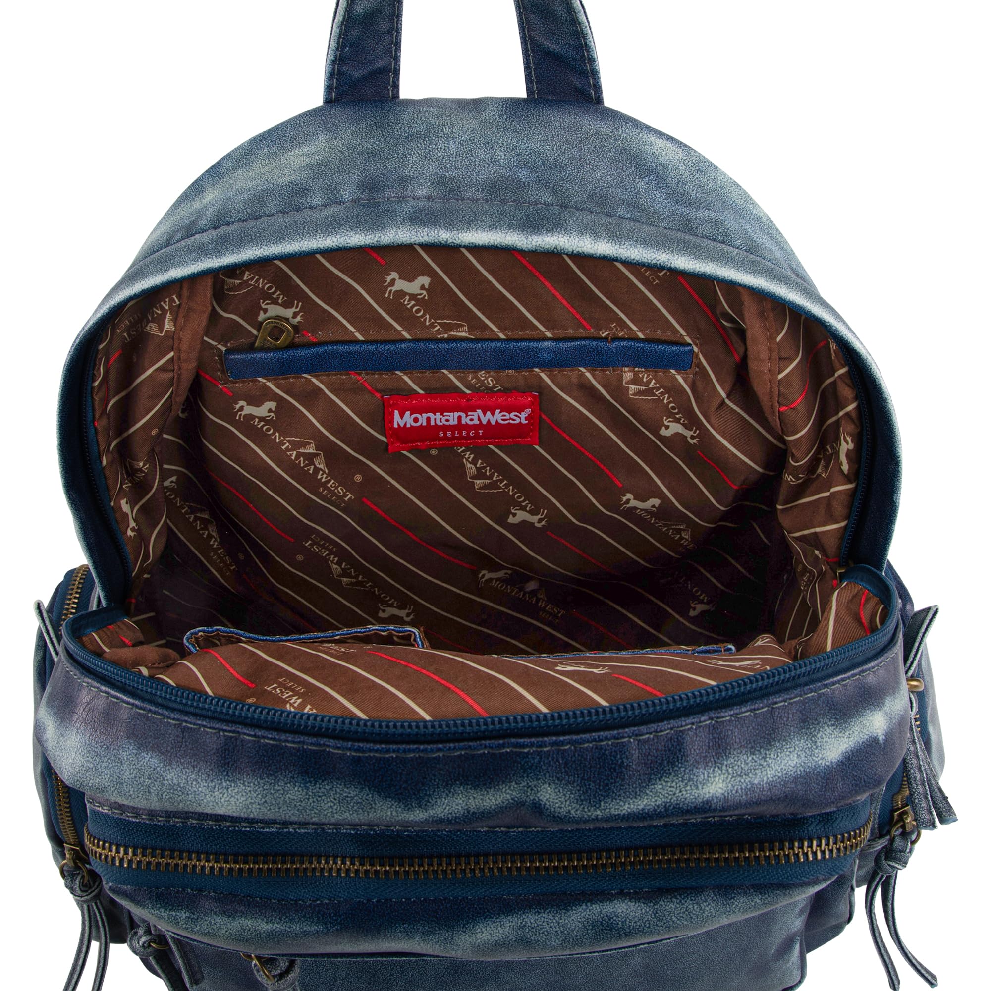 Montana West Medium Backpack Purse for Women & Men - Stylish Casual Daypack with D Key Ring | Perfect for Travel, Work, School & Daily Commute