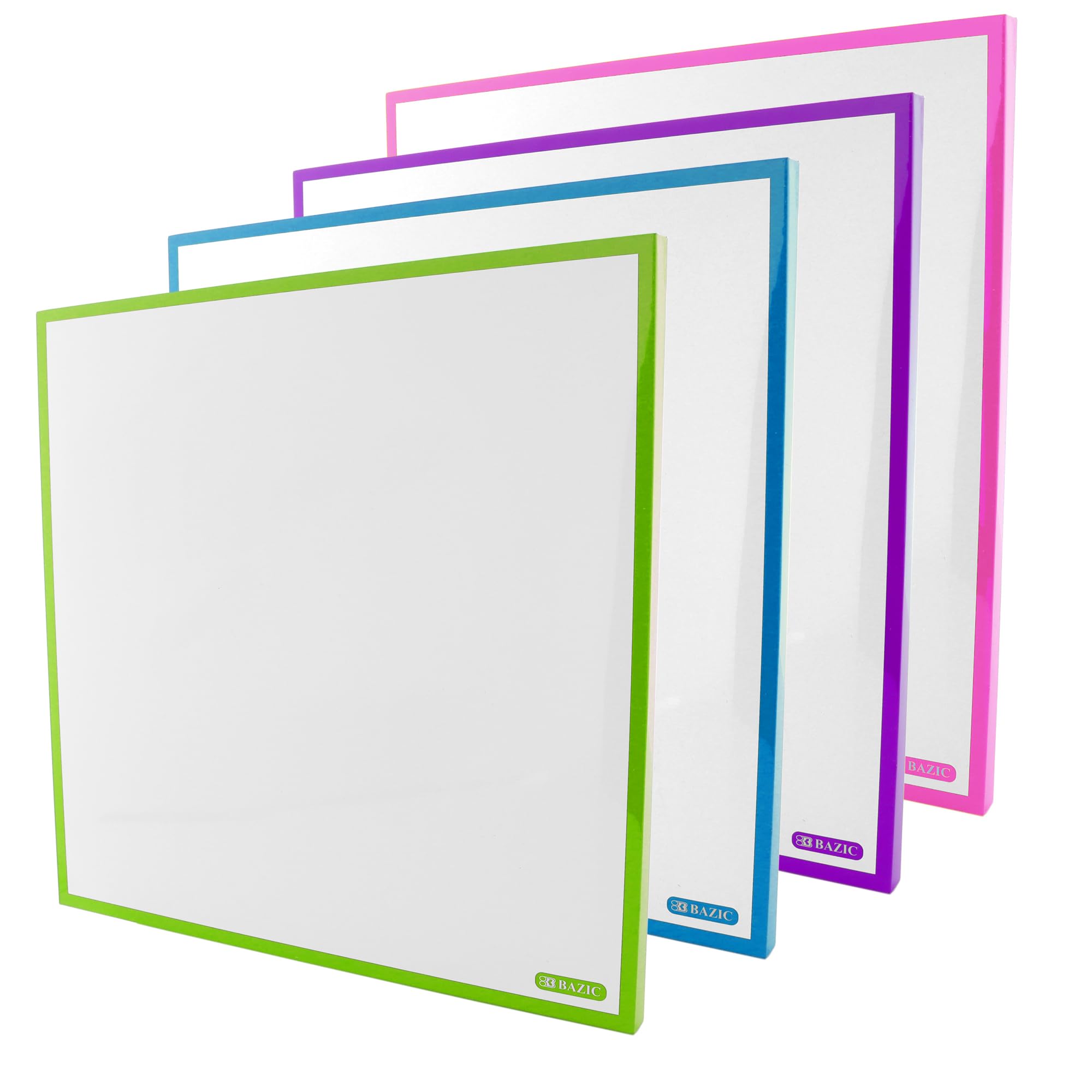 BAZIC 12-Pack Magnetic Dry Erase Board Set - 14