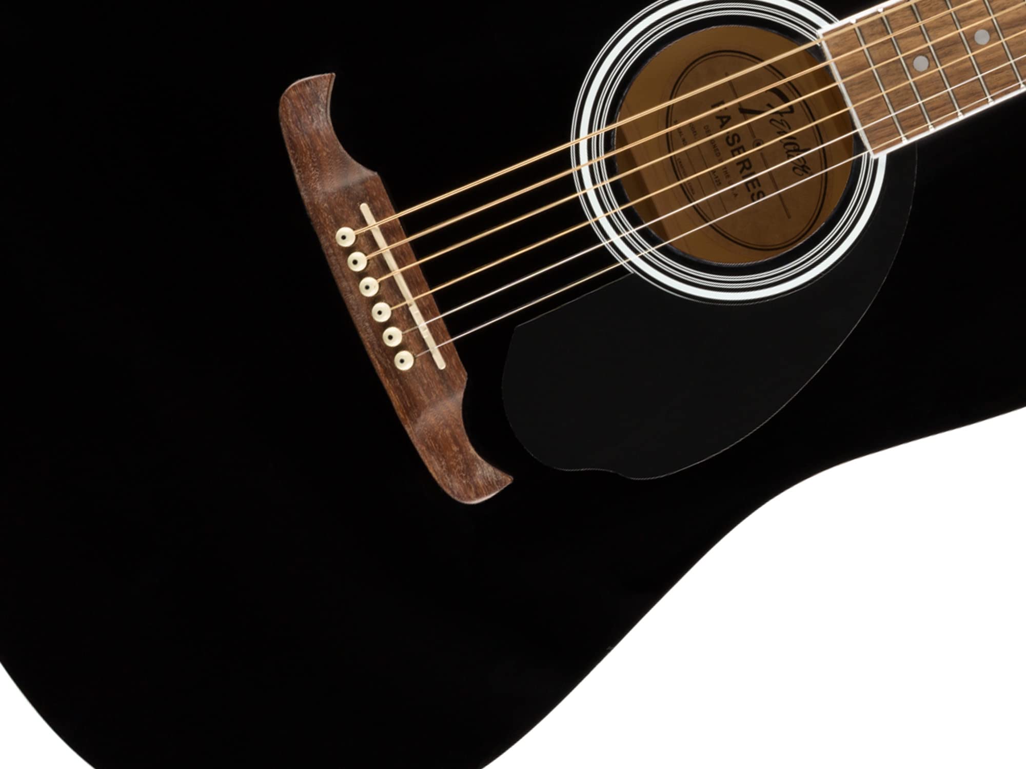 Fender FA-125 Dreadnought Acoustic Guitar Bundle - Black with Gig Bag, Tuner, Strap, Strings, Picks & Instructional DVD | Perfect for Beginners, Campfire Singalongs & Home Practice