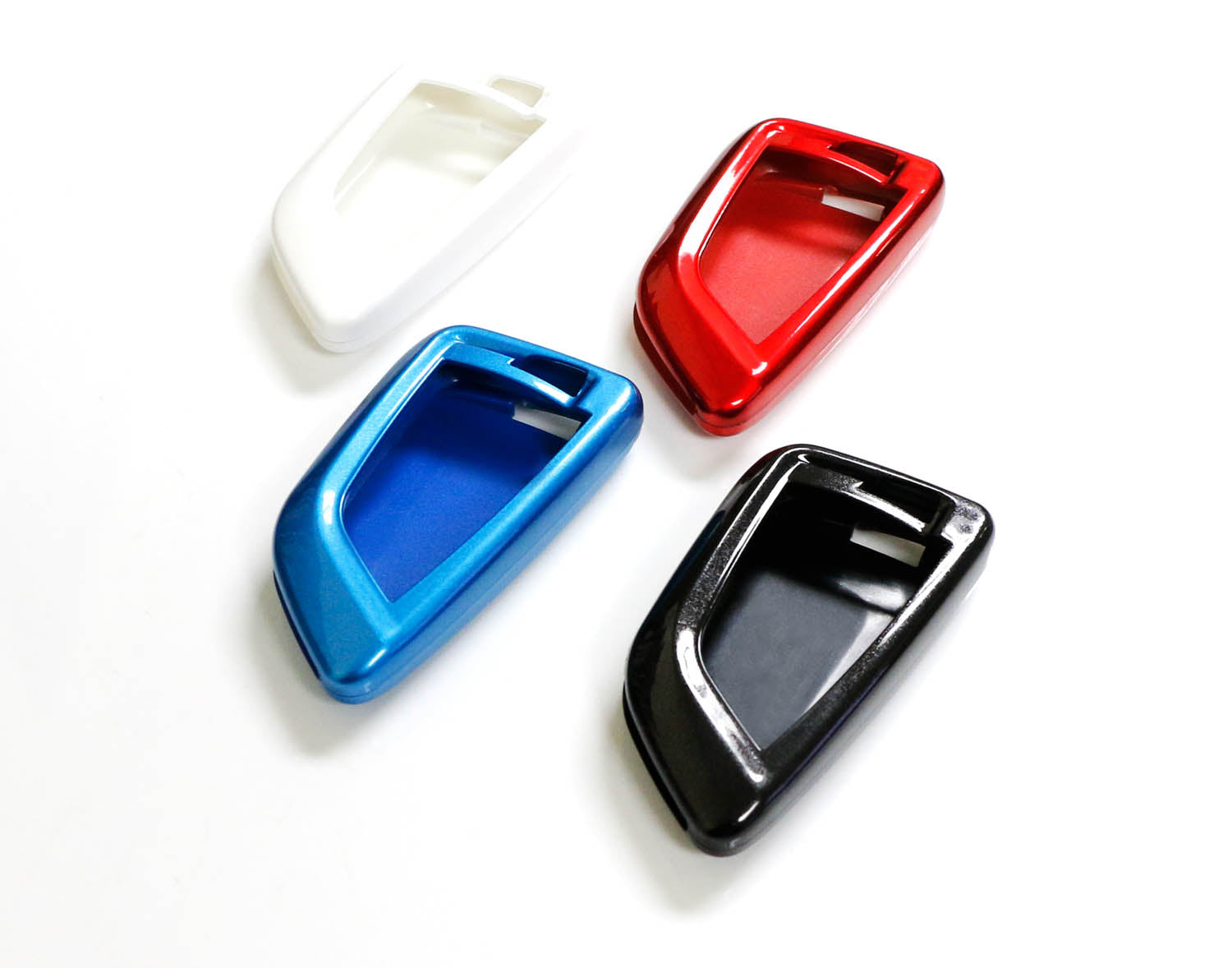 Premium Glossy Blue Smart Key Fob Cover for BMW X1 X4 X5 X6 5 Series 7 Series - Exact Fit Replacement Case with Scratch Protection (Perfect for Daily Use, Gifting & Car Enthusiasts)