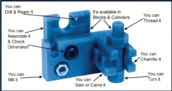High-Quality Machinable Wax Block for CNC Milling & Prototyping - Perfect for 3D Modeling, Jewelry Making & Industrial Applications