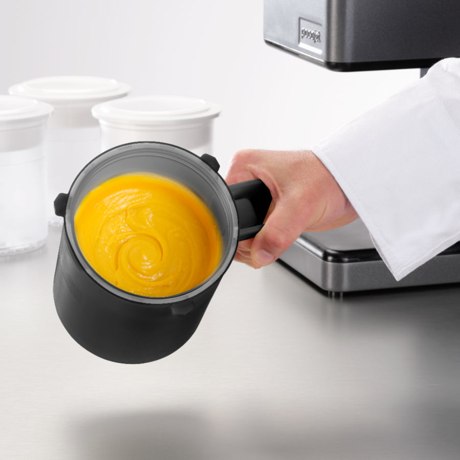 Pacojet 4 Professional Frozen Dessert Maker - High-Performance Ice Cream & Sorbet Machine for Restaurants & Home Use | Perfect for Gourmet Desserts, Smooth Purees & Creative Culinary Creations