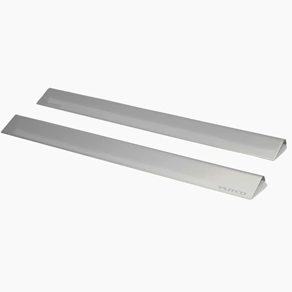 Putco Stainless Steel Door Sill Plates Kit for Chevy Silverado & GMC Sierra 2019-2025 Crew Cab - Durable Protection & Custom Fit - Perfect for Off-Roading, Daily Commuting & Truck Enthusiasts