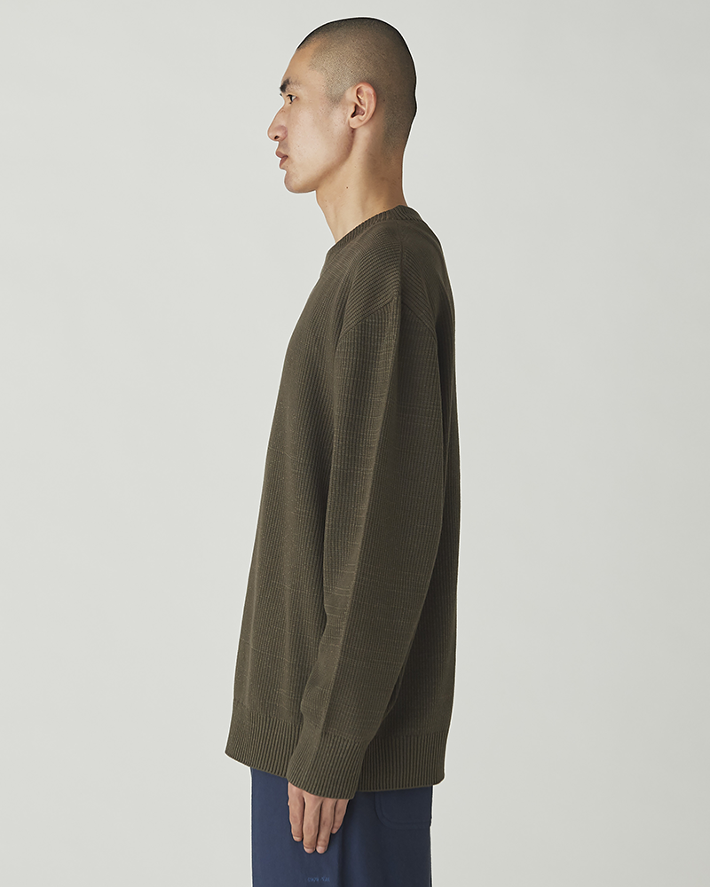 Co/Ny/Pe Knit Crew Neck Sweater - Soft & Comfortable Cotton Nylon Polyester Blend Pullover for Men & Women - Perfect for Casual Wear, Layering & Cold Weather