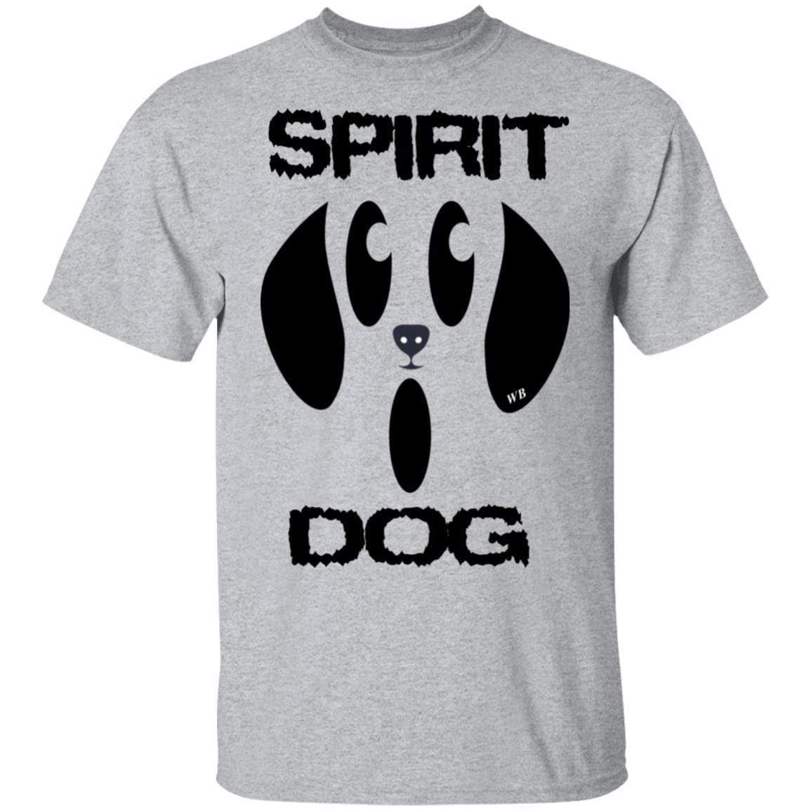 Spirit Dog Halloween Cotton T-Shirt | Funny Wine Lover Gift | Comfortable Ultra Soft Tee for Women | Perfect for Halloween Parties & Wine Nights