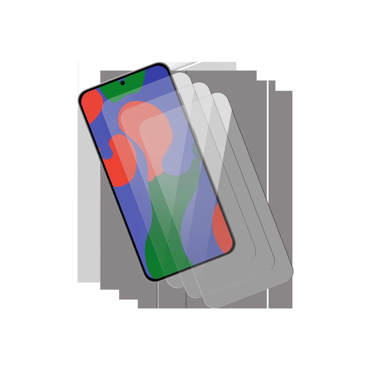 3sixT PrismShield Essential Tempered Glass Screen Protector for Samsung Galaxy S25 - Anti-Scratch, Bubble-Free, HD Clear Protection for Everyday Use & Gaming