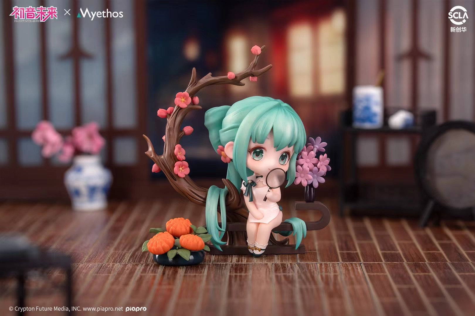 Myethos Studio Licensed VOCALOID Young Hatsune Miku Figure - Collectible Anime Statue for Fans & Display | Perfect for Anime Collections, Room Decor, and Gift Giving