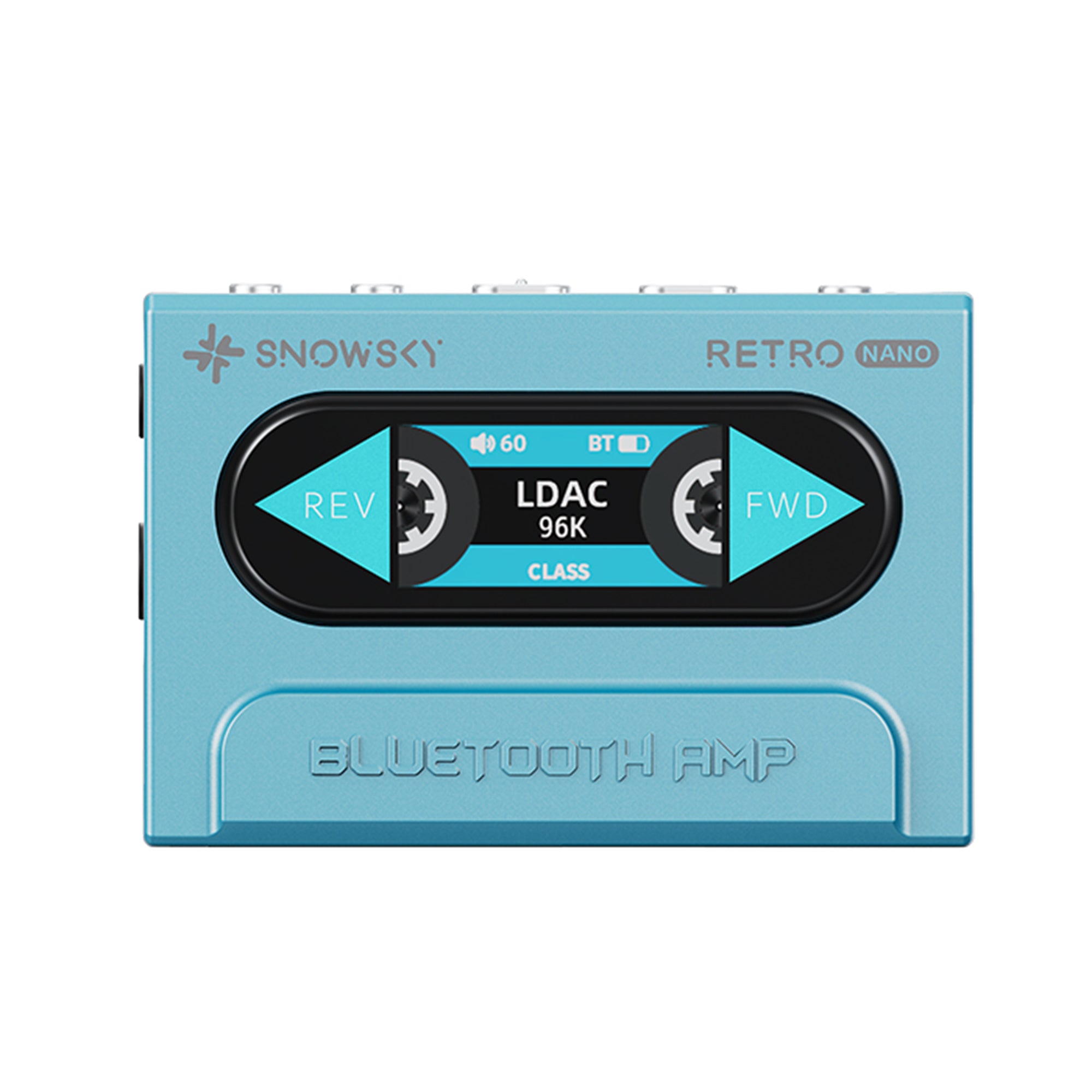 FiiO Snowsky Retro Nano Bluetooth DAC & Headphone Amplifier - High Resolution Audio for iPhone, Android, PC - Perfect for Music Lovers, Audiophiles & Travel