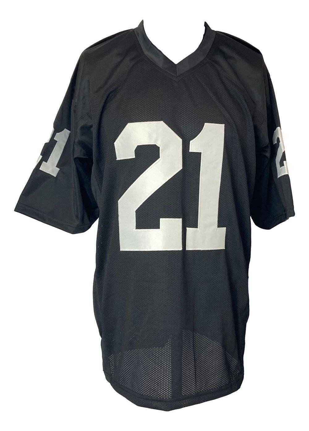 Cliff Branch Oakland Raiders Signed Black Football Jersey - Authentic NFL Memorabilia for Collectors & Fans - Perfect for Display, Gifting, and Sports Memorabilia Collections