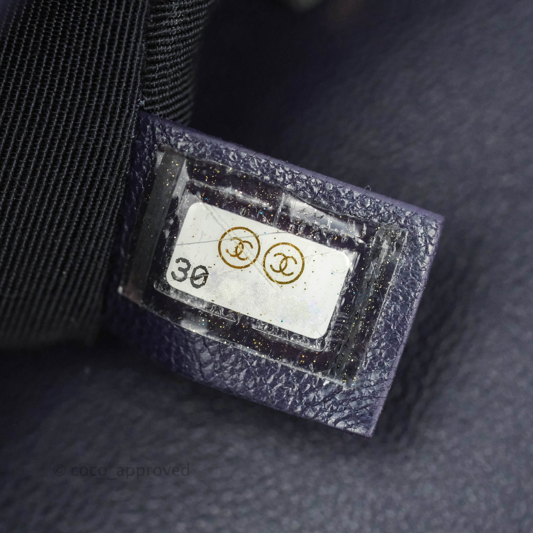 Chanel 19 Small Handbag in Dark Purple with Mixed Hardware - Luxury Crossbody Bag for Women, Perfect for Evening Events & Date Nights