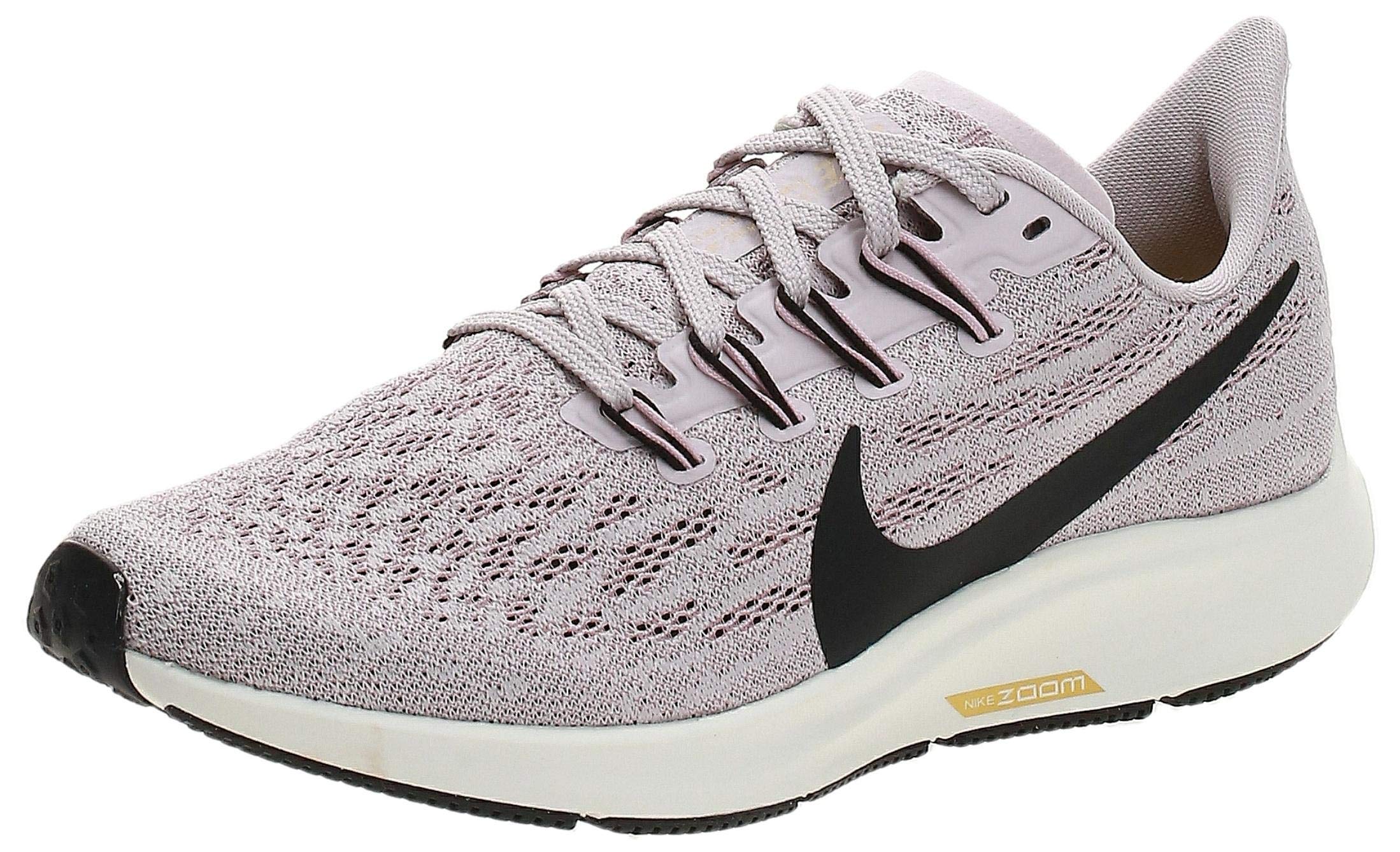 Nike Women's Running Shoes for Training - Platinum Violet/Black/Plum/Chalk Sail - Size 6.5 | Lightweight Comfortable Gym Workout & Jogging Shoes for Women