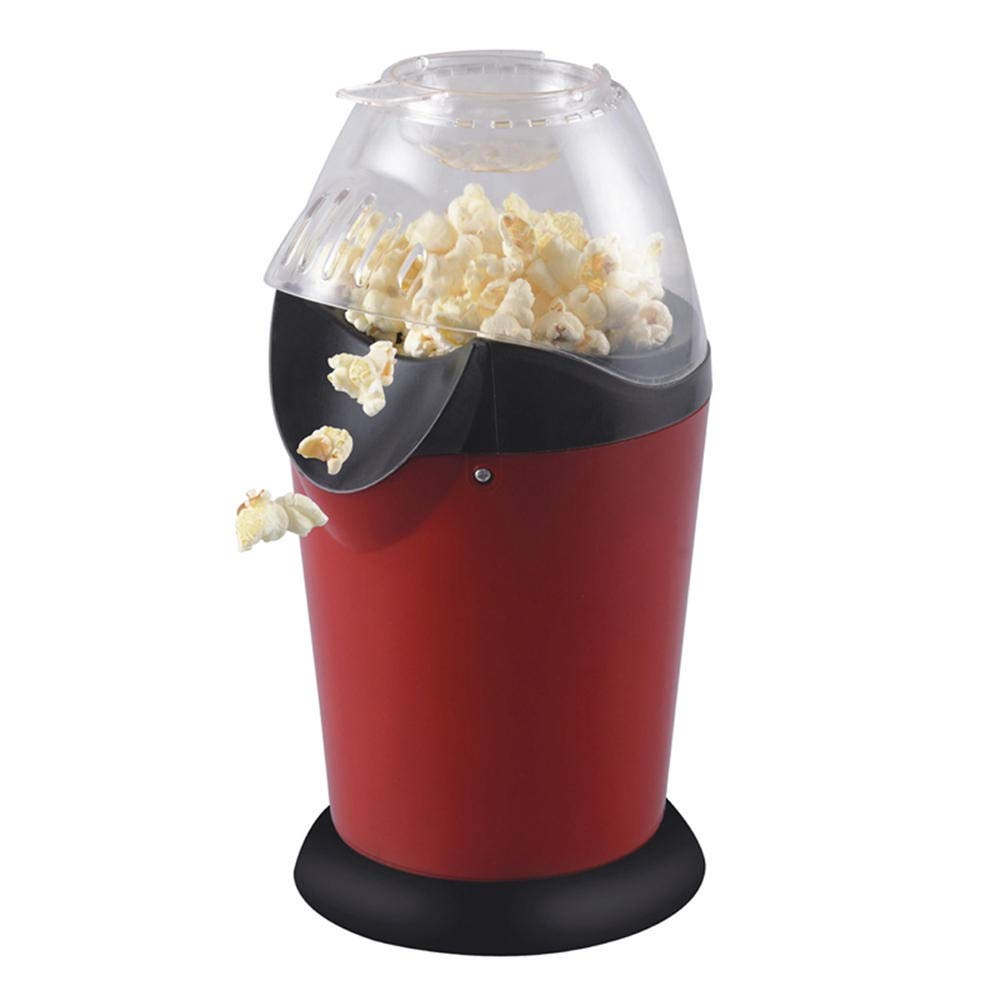 1200W Portable Electric Popcorn Maker - Hot Air Popcorn Machine for Home & Kitchen, Round/Square Design, Mini DIY Corn Popper - Perfect for Movie Nights, Parties & Healthy Snacking