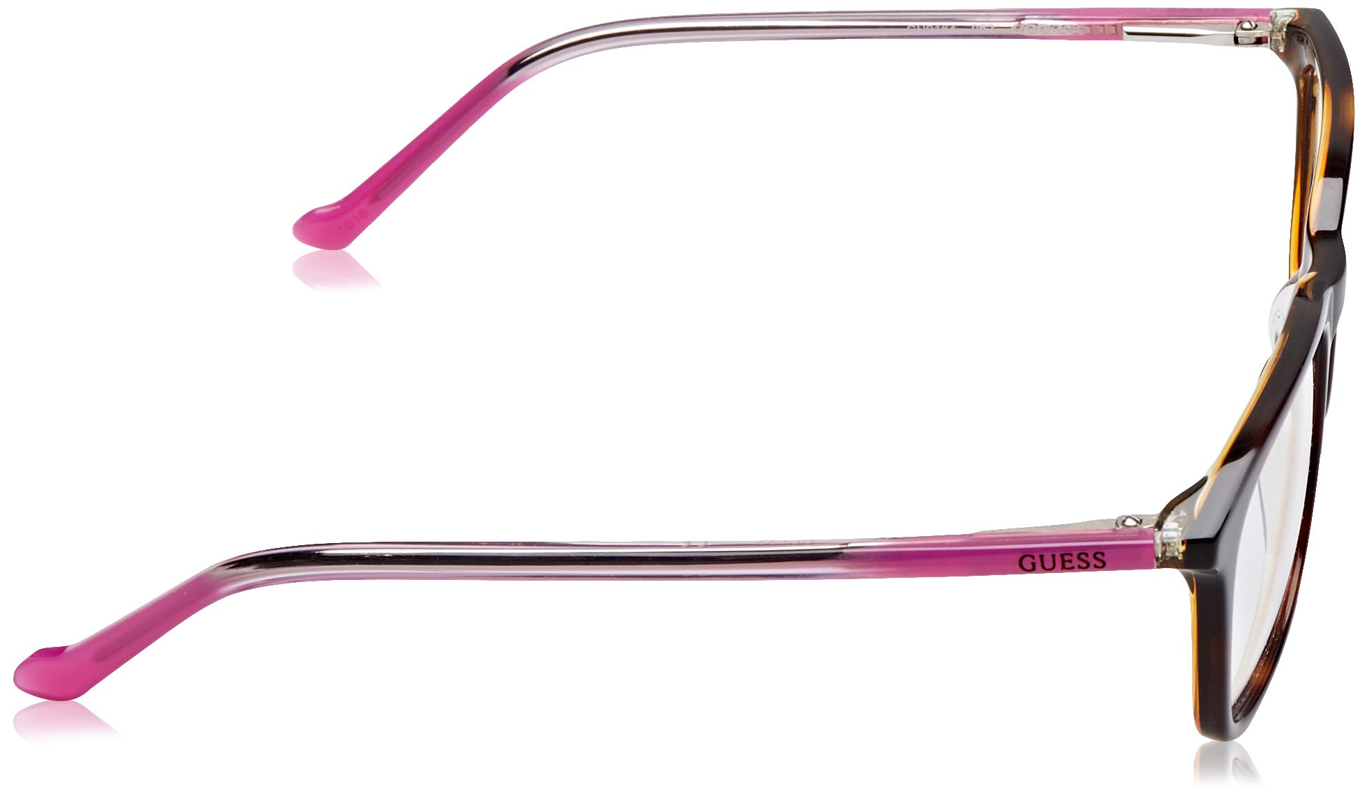 Guess GU9164 Eyeglasses Frames - Dark Havana Acetate Frame, 47mm Lens Diameter, Lightweight & Durable for Men & Women | Perfect for Work, Reading & Fashion Accessories