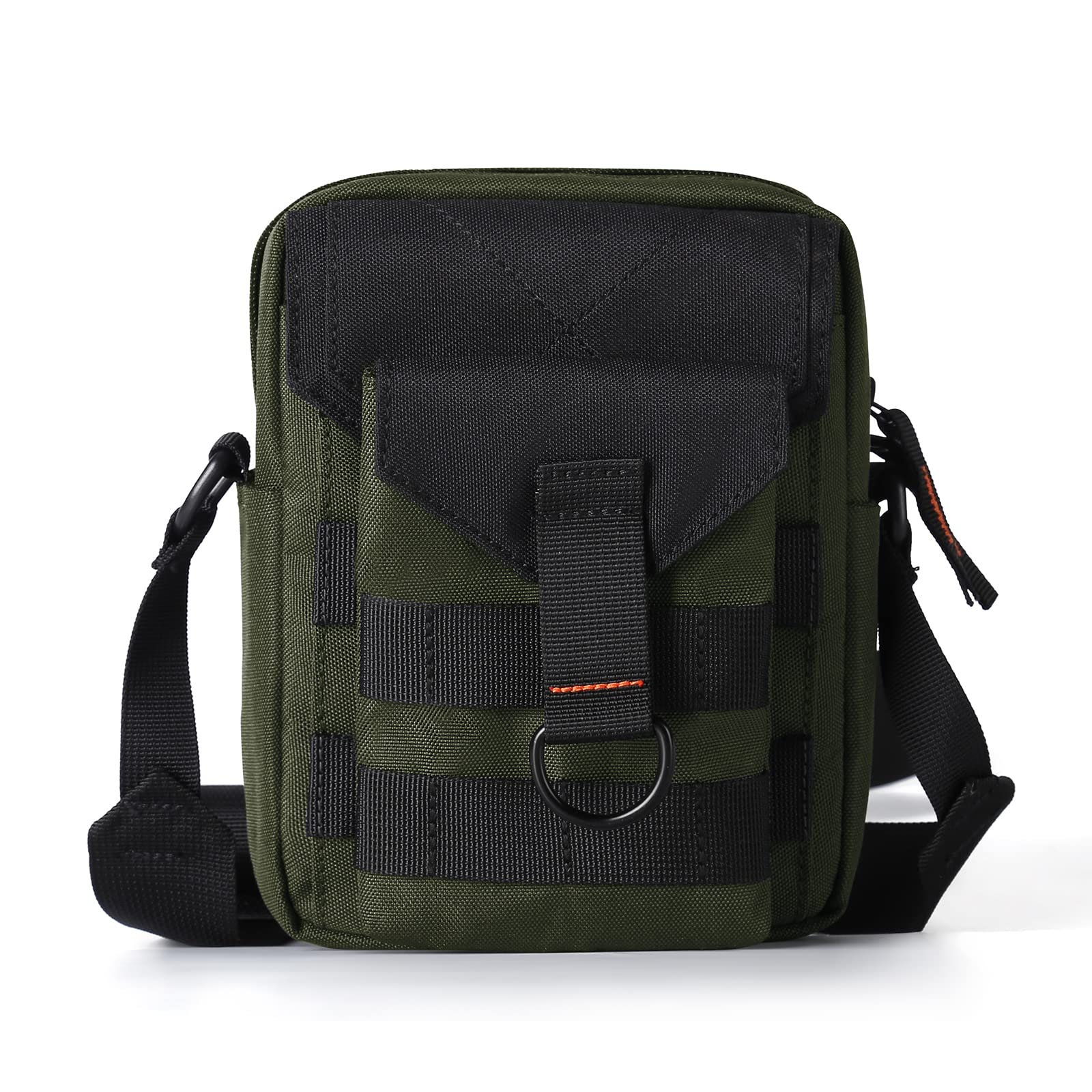 Stylish Small Crossbody Bag for Men - Compact Mini Messenger Shoulder Bag for Phone, Passport & Essentials - Perfect for Travel, Work & Everyday Use