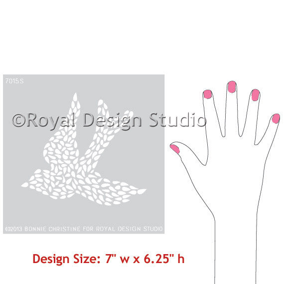 Fly Away With Me Craft Stencil - DIY Scrapbooking, Wood Sign & Home Decor Templates for Creative Projects | Perfect for Wedding, Nursery & Wall Art Designs