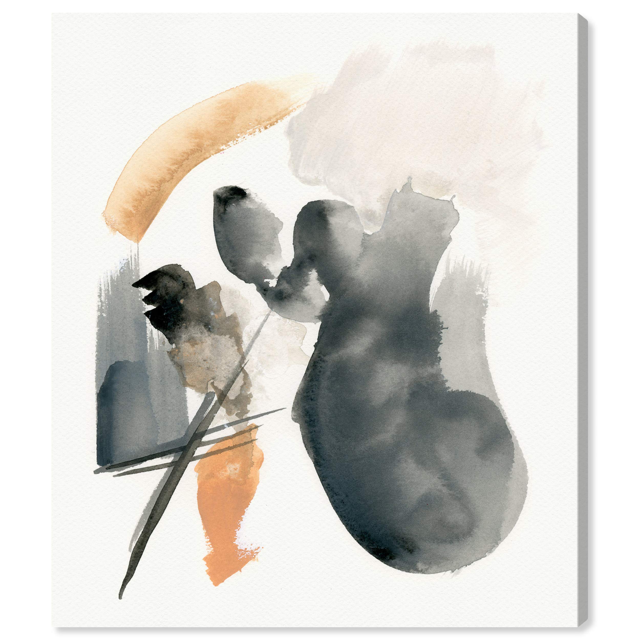 Abstract Violin Wall Art Canvas Print - Black & White Home Decor 20