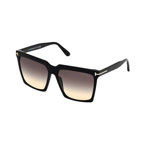Shiny Black / Smoke Gradient Yellow Lenses