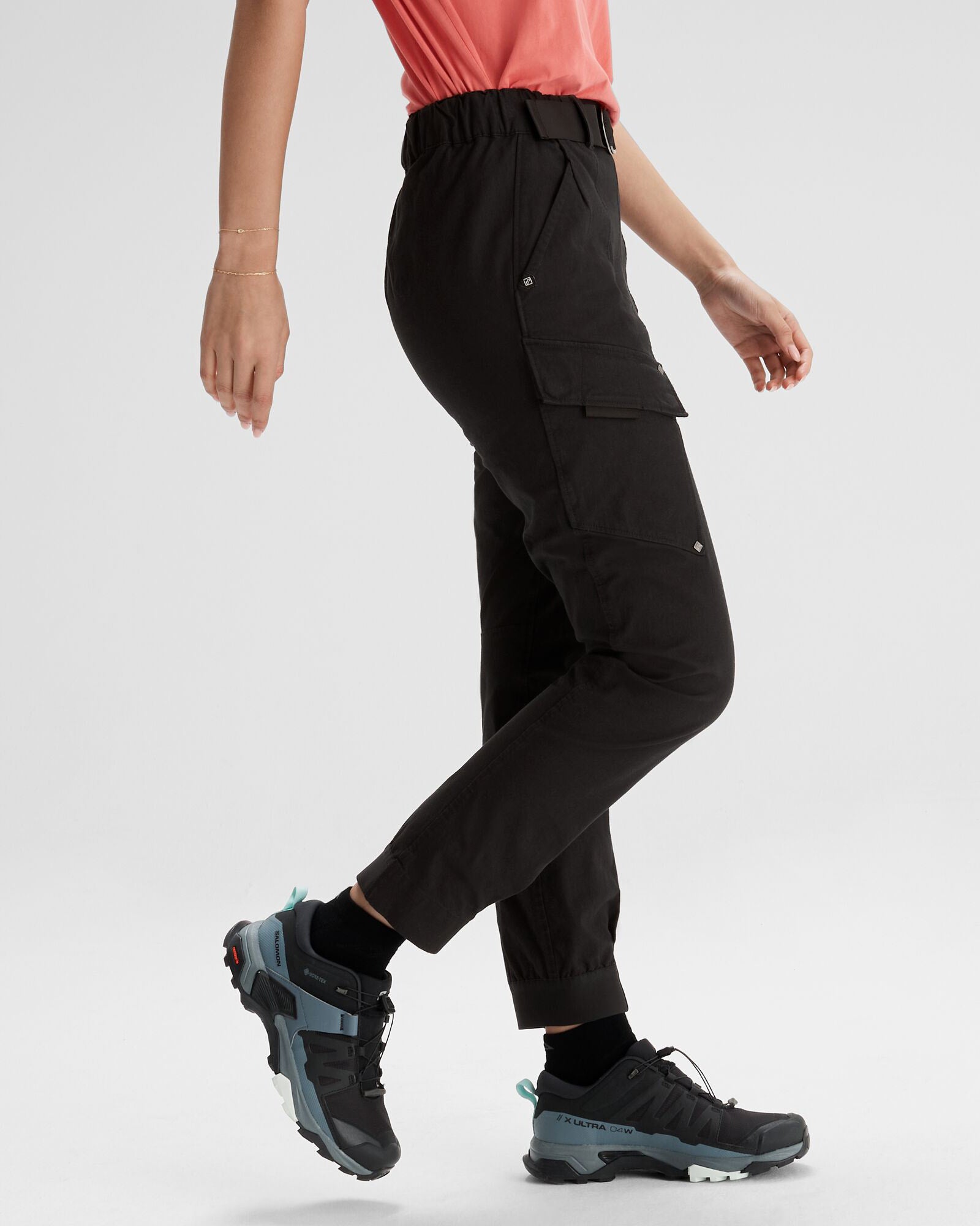 Women's Vander Cargo Pants - Black | Stylish & Comfortable Cargo Pants for Women | Perfect for Outdoor, Travel & Casual Wear
