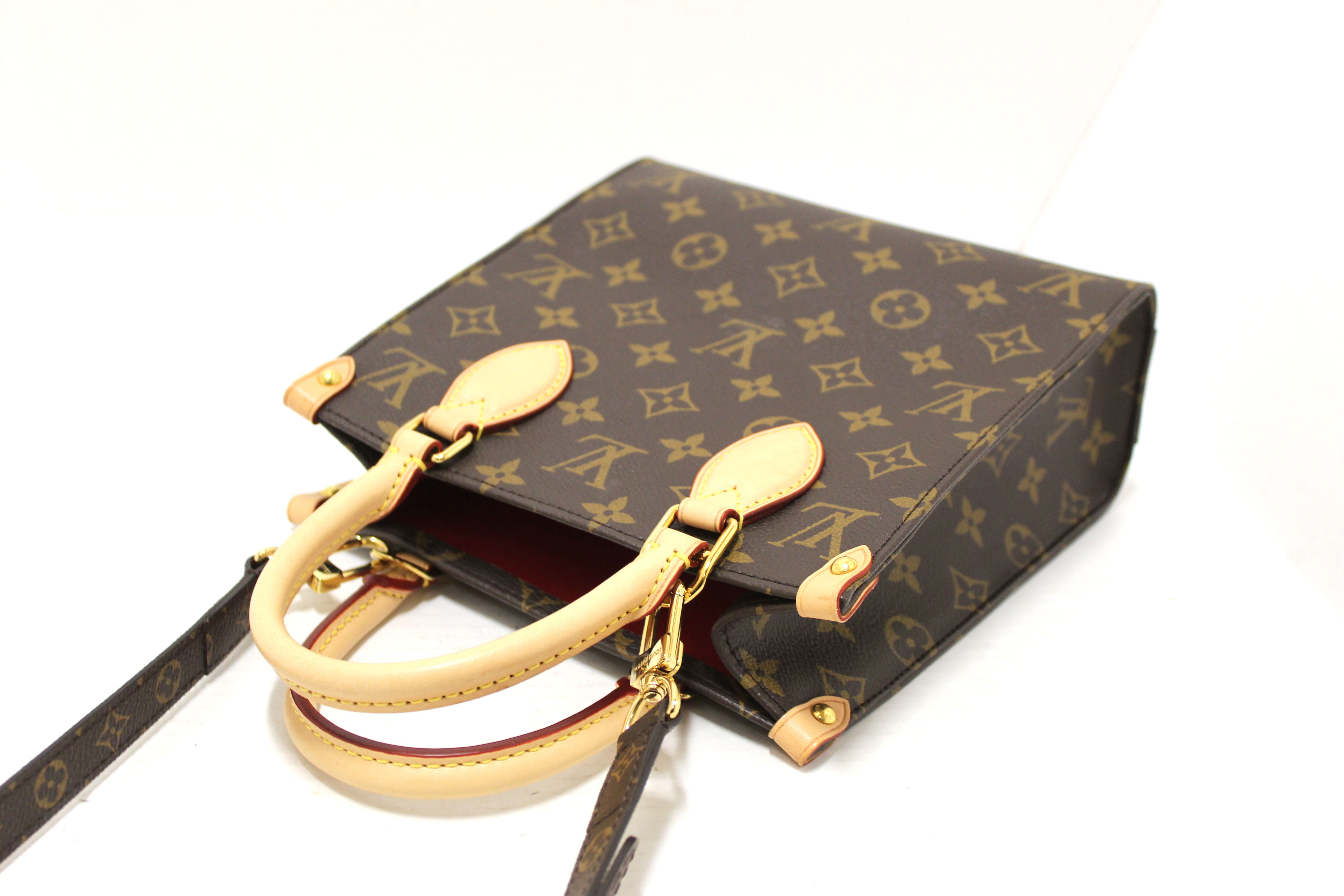 Authentic Louis Vuitton Monogram Canvas Sac Plat BB Crossbody Handbag for Women | Luxury Designer Shoulder Bag for Work, Travel & Everyday Use