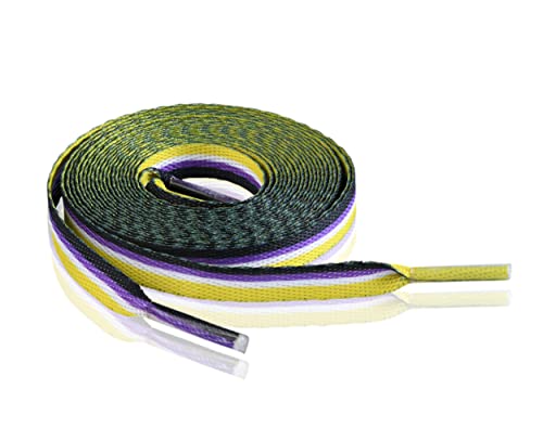 Nonbinary Pride Shoe Laces