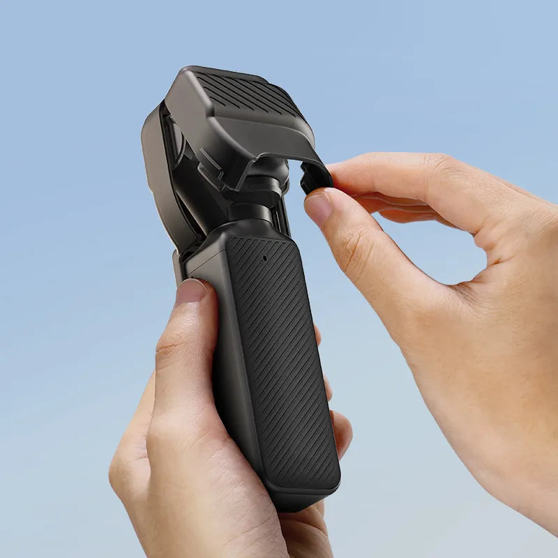 Ulanzi PK 07 3-Axis Gimbal Stabilizer & HD Screen Protector for DJI Osmo Pocket 3 (C015) - Perfect for Vlogging, Travel Filming & Content Creation