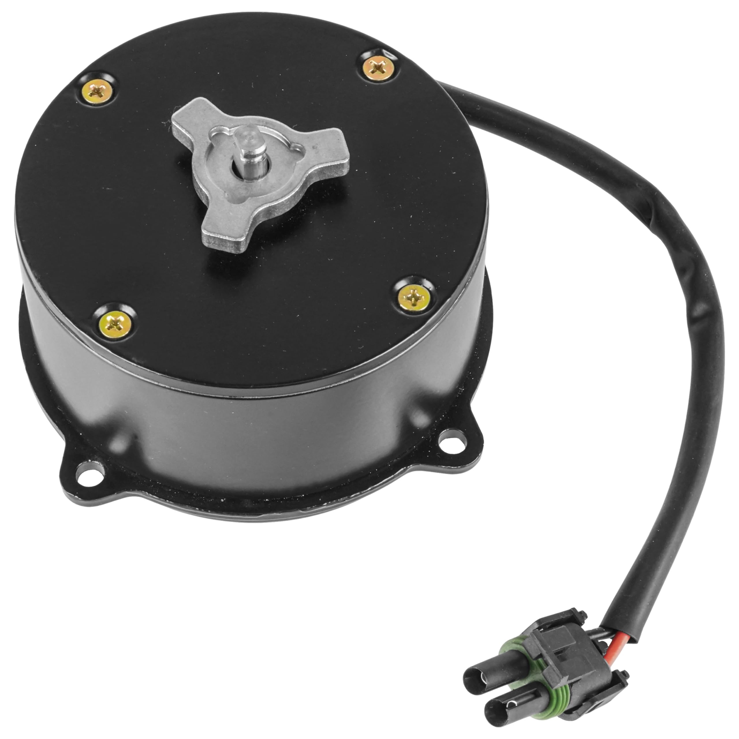Caltric Radiator Cooling Fan Motor Replacement for Polaris 2411816 - Perfect for ATV, UTV & Off-Road Vehicle Cooling System Maintenance