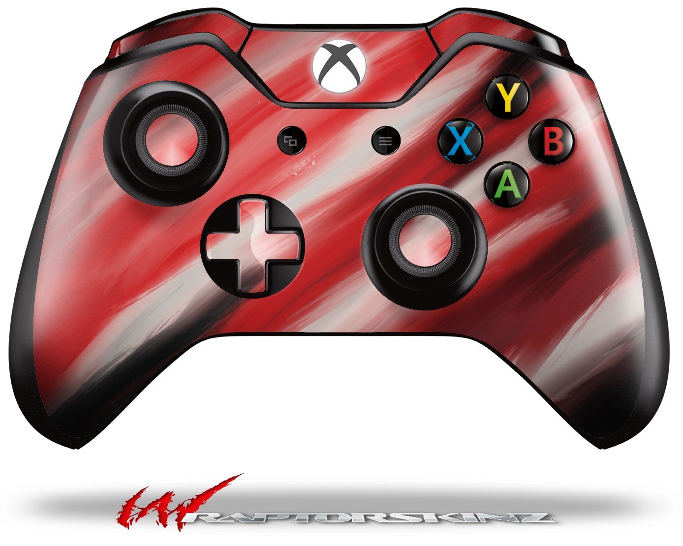 Premium WraptorSkinz Vinyl Skin Wrap for XBOX One Original Wireless Controller - Custom Decal Style, Paint Blend Red - Perfect for Gaming, Personalization & Protection