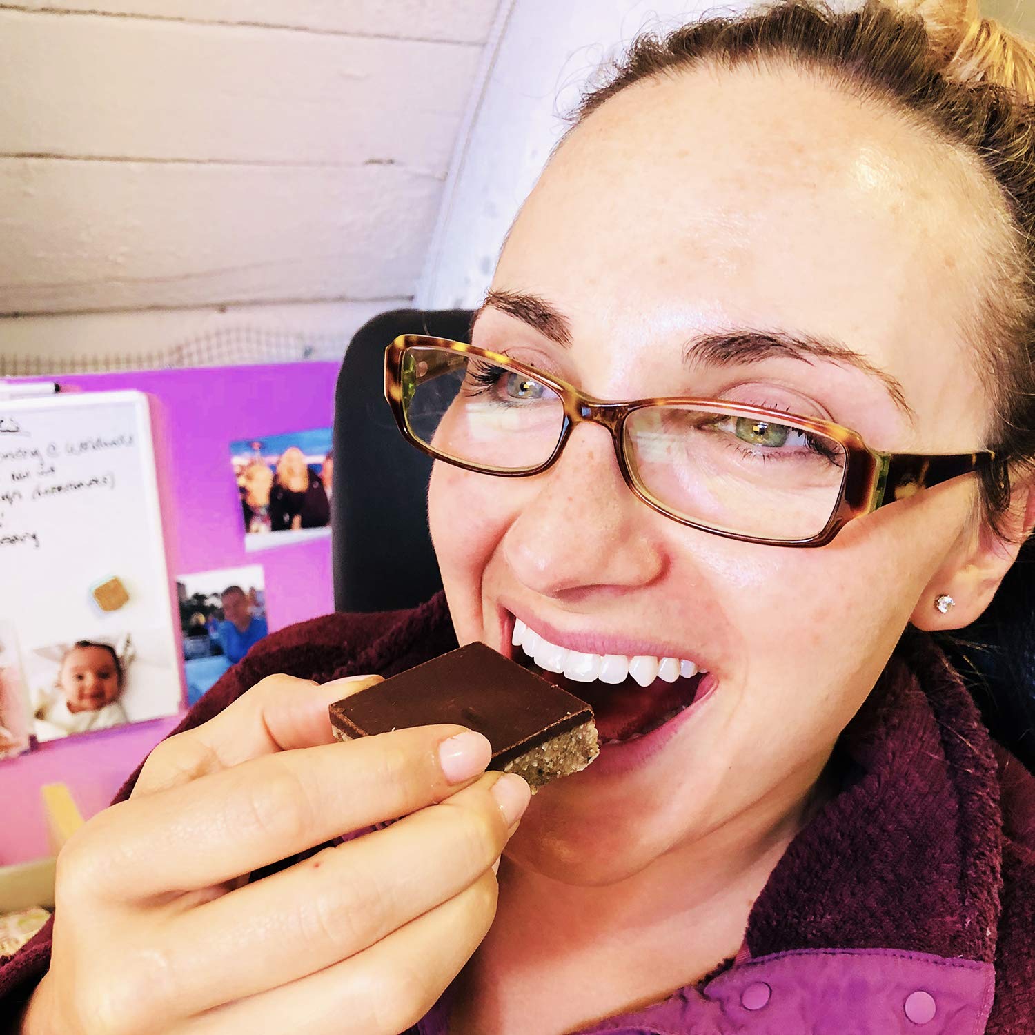 Mrs. Patel's Lactation Treats - Indian Spiced Lactation Bars with Dark Chocolate & Salted Caramel Whipped Base | Sweet & Salty Ayurvedic Snack with Fenugreek | Postpartum Nursing Support for New Moms (3 Pack) | Perfect for Breastfeeding Mothers & Postpartum Recovery