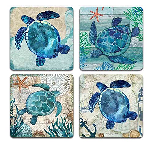 Hand Drawn Sea Turtle