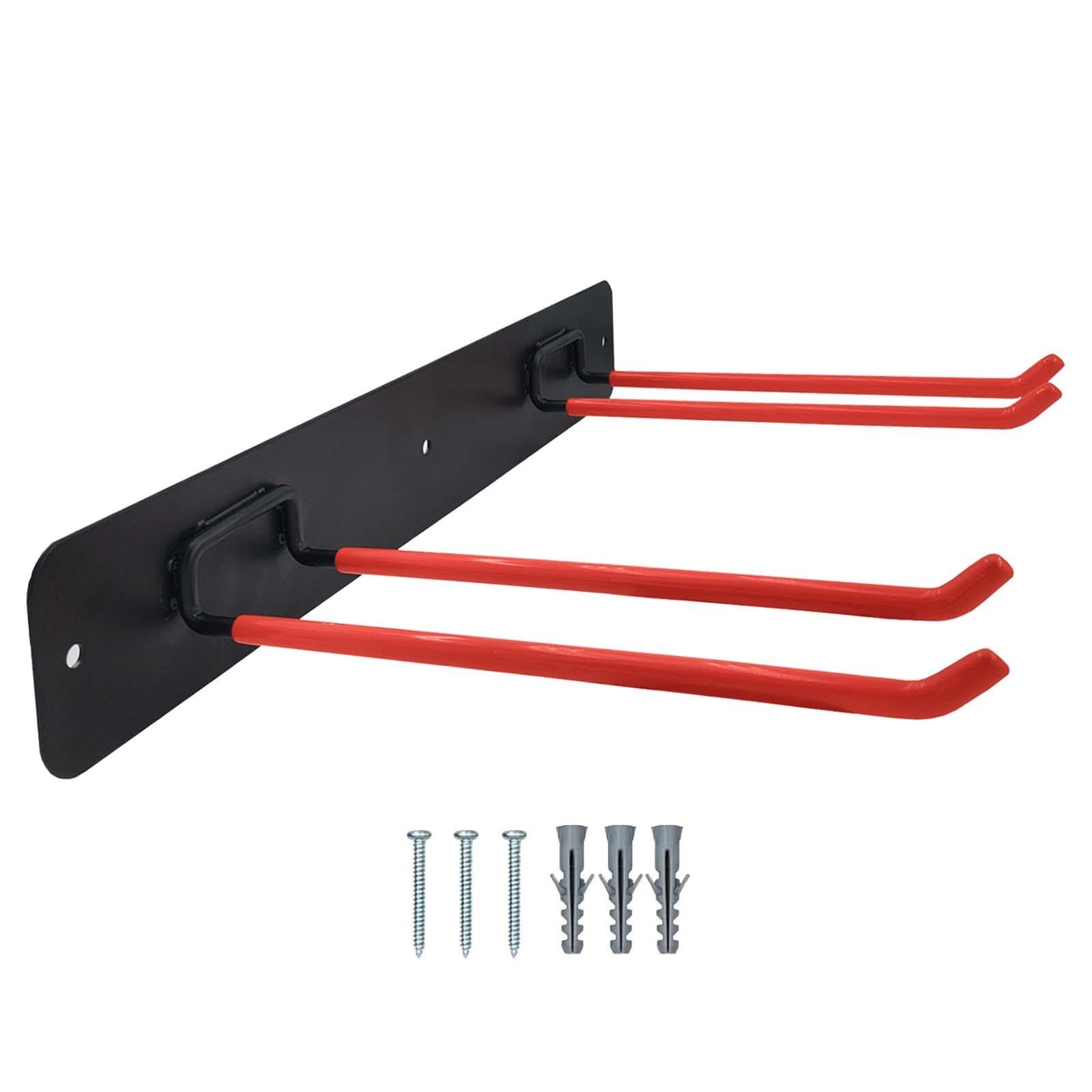 IEUDNS Tool Organizer Rack for Garage & Garden - Easy Installation Ladder Hook for Power Tools Storage